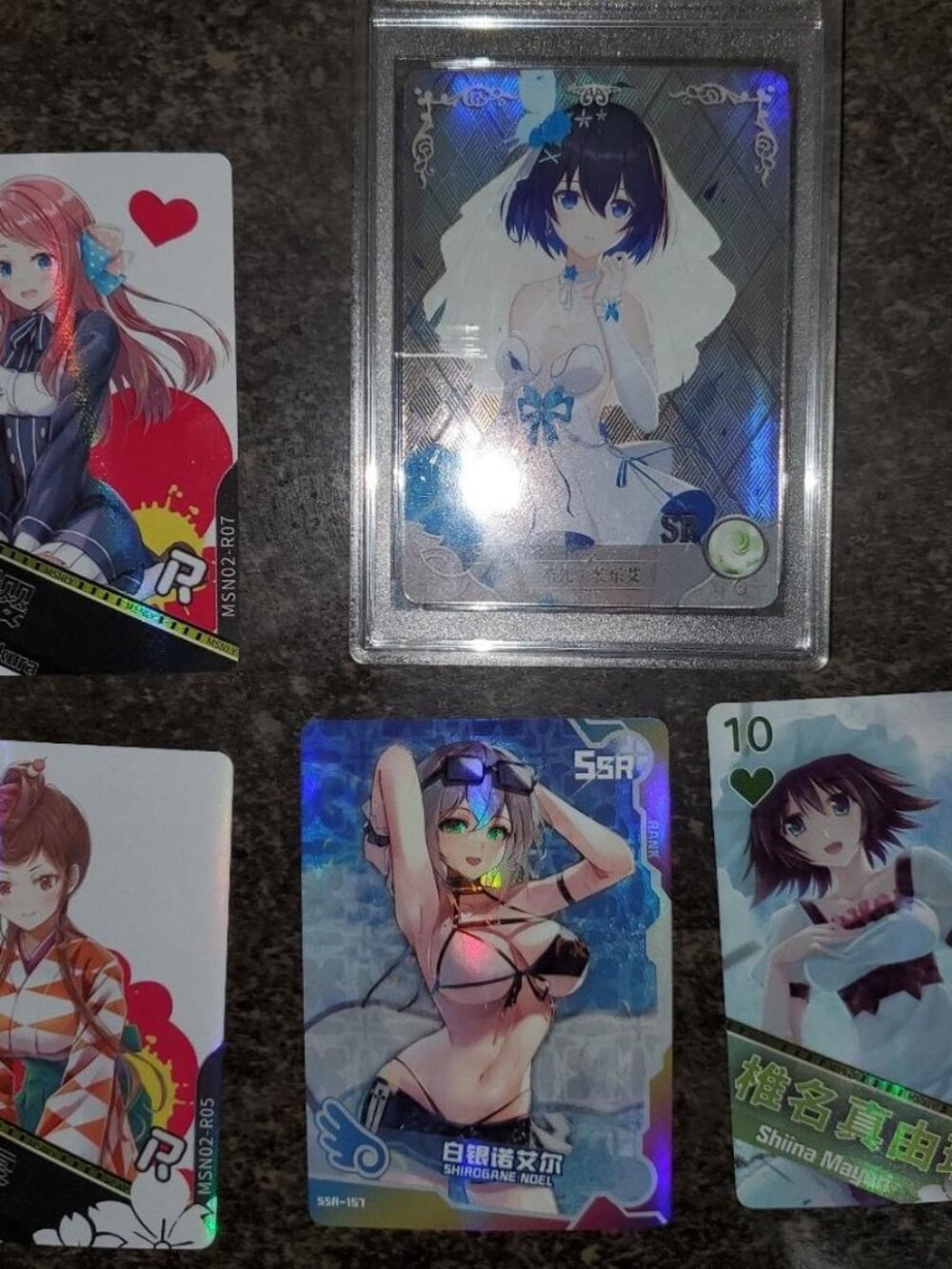 Waifu Collector Cards Anime Goddess Story